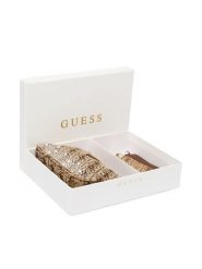 Guess Torebka GFBOXW P6101 Beżowy. Brązowe torebki do ręki damskie Guess, z aplikacjami, z materiału, bez dodatków. Za 369.99 zł.