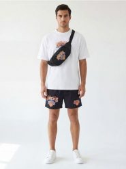 Saszetka NBA - szary. Szare saszetki męskie Sinsay, małe. Za 29.99 zł.