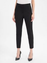 S.Oliver BLACK LABEL Spodnie Kobiety czarny, 46. Czarne spodnie materiałowe damskie s.Oliver BLACK LABEL, s, bez wzorów, z syntetyku. Za 379.95 zł.