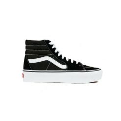 Buty do chodzenia damskie Vans SK8HI Platform 2. Czarne obuwie sportowe damskie Vans, bez wzorów, z gumy, trekkingowe. W wyprzedaży za 378.15 zł.