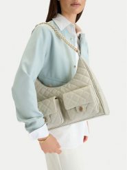 Badura Torebka EO-HAI-LDA8610 Zielony. Zielone torebki do ręki damskie Badura, bez wzorów, z materiału, bez dodatków. Za 279.99 zł.