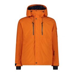 Kurtka męska narciarska męska CMP 34W3917. Brązowe kurtki męskie CMP, m, bez wzorów, bez kaptura, narciarskie. Za 656.75 zł.