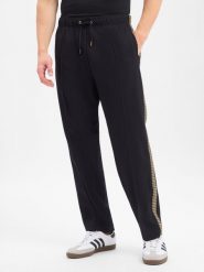 Fred Perry spodnie dresowe Mężczyźni niebieski, XL. Niebieskie spodnie sportowe męskie Fred Perry, m, bez wzorów, z dresówki, na fitness i siłownię. Za 549.95 zł.