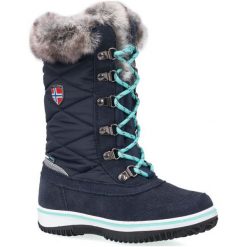 Trollkids Śniegowce Dziecięce Holmenkollen Navy/Mint 28. Buty zimowe dziewczęce Trollkids. Za 219.00 zł.