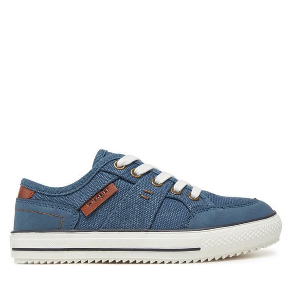 Sneakersy Wrangler. Niebieskie trampki i tenisówki chłopięce Wrangler, bez wzorów, bez zapięcia. Za 109.99 zł.