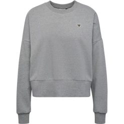 Bluza damska Hummel Bee. Szare bluzy damskie Hummel, bez wzorów, bez kaptura. Za 251.00 zł.