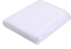 UVIE Kocyk dziecięcy SOFT 80x90 cm biały. Białe kocyki dla dzieci UVIE. Za 44.99 zł.