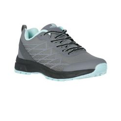 Buty Sportowe Damskie Beatrix. Szare obuwie sportowe damskie Trespass, bez wzorów, z gumy, trekkingowe. Za 461.99 zł.