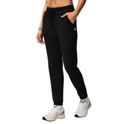 Damskie spodnie dresowe Fabletics Year Round Terry. Czarne obuwie sportowe damskie FABLETICS, bez wzorów, z dresówki, na fitness i siłownię. Za 305.70 zł.
