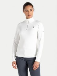 Dare2B Bluza techniczna Lowline II DWL452 Biały Slim Fit. Białe bluzy damskie DARE2B, bez wzorów, z syntetyku, bez kaptura, narciarskie. Za 199.99 zł.