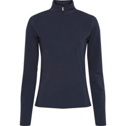 Dziewczęca koszulka jeździecka z długim rękawem Equipage Kolyma. Niebieskie bluzki dla dziewczynek EQUIPAGE, bez wzorów, bez ramiączek. Za 230.50 zł.