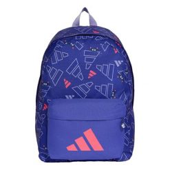 Plecak Little Kids Tiro_nster AOP. Fioletowe torby i plecaki dziecięce Adidas. Za 119.00 zł.