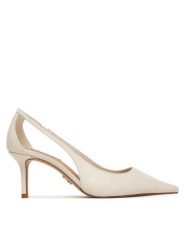 Steve Madden Szpilki Altra 11005289 Biały. Białe szpilki damskie Steve Madden, bez wzorów, ze skóry, bez obcasa, bez zapięcia. Za 469.99 zł.