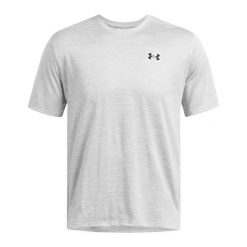 Koszulka treningowa męska Under Armour Tech Vent. Szare koszulki sportowe męskie Under Armour, m, bez wzorów, bez kołnierzyka, bez ramiączek. Za 99.99 zł.