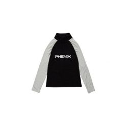 Sweter narciarski damski Phenix Retro70 2/1 Zip. Czarne bluzy sportowe damskie Phenix, na zimę, xl, bez wzorów, retro, bez kołnierzyka, bez ramiączek, bez kaptura. Za 165.00 zł.