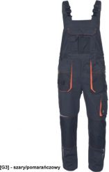 EMERTON STRETCH - emerton stretch ogrodniczki OXFORD 600D na kolanach wkładki nakolannikowe odblaski 65 % poliester 32 % - czarny/żółty 64. Czarne spodnie sportowe męskie CERVA, m, bez wzorów, z poliesteru. Za 215.83 zł.