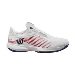 Buty do tenisa męskie Wilson Kaos Swift 1.5. Fioletowe buty sportowe męskie Wilson, z materiału, bez zapięcia, tenisowe. Za 399.99 zł.