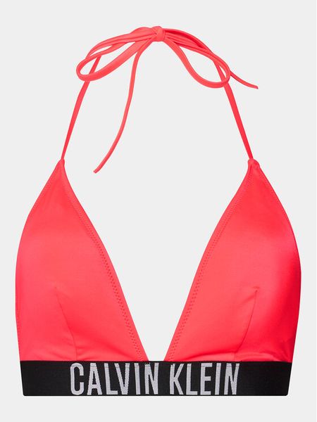 Calvin Klein Swimwear Góra od bikini KW0KW02506 Różowy. Czerwone bikini damskie Calvin Klein Swimwear, s, bez wzorów. Za 149.99 zł.