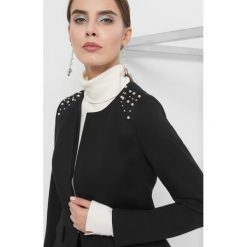 Taliowany żakiet z perłami. Czarne żakiety damskie Orsay, z haftami, z elastanu. Za 149.99 zł.