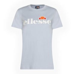 Koszulka damska Ellesse Albany. Niebieskie t-shirty damskie Ellesse, xs, bez wzorów, casualowe, bez kołnierzyka. Za 84.99 zł.