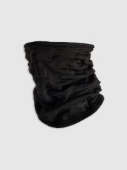 4F Bandana uniseks - czarna Uniwersalny. Czarne szaliki męskie 4f, bez wzorów, z materiału. Za 79.99 zł.