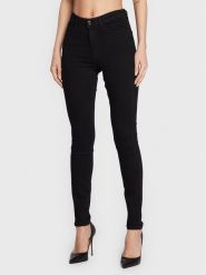 Guess Jeansy 1981 W2YA46 D4PZ1 Czarny Skinny Fit. Czarne jeansy damskie Guess. Za 239.99 zł.