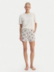 Tommy Hilfiger Piżama UW0UW05760 Beżowy Regular Fit. Brązowe piżamy damskie Tommy Hilfiger, xl, bez wzorów, z bawełny, bez ramiączek. Za 289.99 zł.