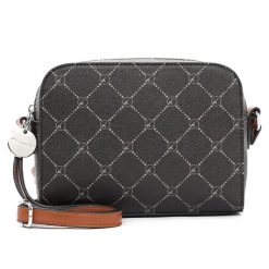 Tamaris Torebka Naramienna TAS Anastasia Torby na ramię 1 ct Czarny Damski. Czarne torby na ramię damskie Tamaris, z aplikacjami, ze skóry, eleganckie, małe, bez dodatków. Za 177.99 zł.