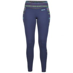 Marmot Wm's Meghan Tight Arctic Navy/Totem L. Niebieskie legginsy sportowe damskie marki Marmot, bez wzorów. W wyprzedaży za 130.00 zł.