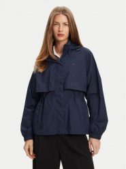 Tommy Hilfiger Wiatrówka WW0WW46444 Granatowy Relaxed Fit. Niebieskie kurtki damskie Tommy Hilfiger, xxs, bez wzorów, z syntetyku, bez kaptura. Za 889.99 zł.