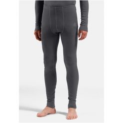 Legginsy termoaktywne męskie Odlo ACTIVE WARM ECO. Szare legginsy sportowe męskie Odlo, l, bez wzorów, trekkingowe. W wyprzedaży za 174.99 zł.