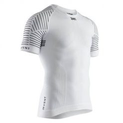Koszulka sportowa męska X-Bionic Invent 40 LT M. Białe koszulki sportowe męskie X Bionic, m, bez wzorów, bez kołnierzyka, bez ramiączek. Za 373.00 zł.