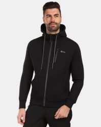 Męska bawełniana bluza z kapturem Kilpi DANILO-M. Czarne bluzy męskie Kilpi, m, bez wzorów, z bawełny, z kapturem. Za 318.77 zł.