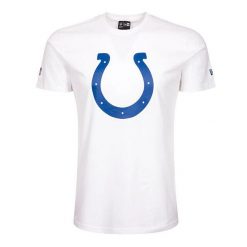 Koszulka Indianapolis Colts NFL. Białe koszulki sportowe męskie New Era, l, bez wzorów, z materiału, bez kołnierzyka, bez ramiączek, do piłki nożnej. Za 174.00 zł.