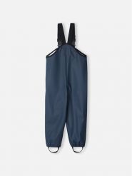 Reima Spodnie przeciwdeszczowe Lammikko 5100026A Granatowy Regular Fit. Niebieskie spodnie materiałowe dla chłopców Reima, bez wzorów, z syntetyku. Za 119.00 zł.