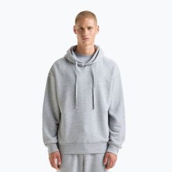 Bluza Diadora Hoodie Athletic Logo. Szare bluzy męskie Diadora, m, bez wzorów, bez kaptura. Za 169.99 zł.