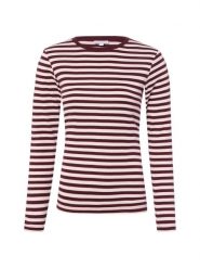 Brookshire Koszulka z długim rękawem Kobiety Bawełna (100%) czerwony, XL. Czerwone t-shirty damskie brookshire, xl, bez wzorów, z bawełny, bez kołnierzyka. Za 99.95 zł.