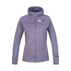 Bluza damska z kapturem Hannah Eli. Fioletowe bluzy sportowe damskie Hannah, bez wzorów, z kapturem, trekkingowe. Za 424.55 zł.