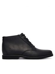 Timberland Trzewiki Woodhull Mid Lace Up TB0A413Z0011 Czarny. Czarne botki męskie Timberland, bez wzorów, z nubiku, bez zapięcia. Za 549.99 zł.