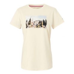 Koszulka Damska Fingal IX Sceneria. Brązowe koszulki sportowe damskie Regatta, xl, bez wzorów, sportowe, bez kołnierzyka. Za 38.99 zł.