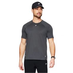 Koszulka Fabletics The O2. Czarne koszulki sportowe męskie FABLETICS, s, bez wzorów, z materiału, bez kołnierzyka, bez ramiączek, do biegania. Za 269.00 zł.