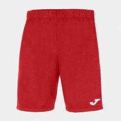 Spodenki do piłki nożnej męskie Joma Maxi. Niebieskie szorty męskie Joma, m, bez wzorów, z materiału. Za 49.40 zł.