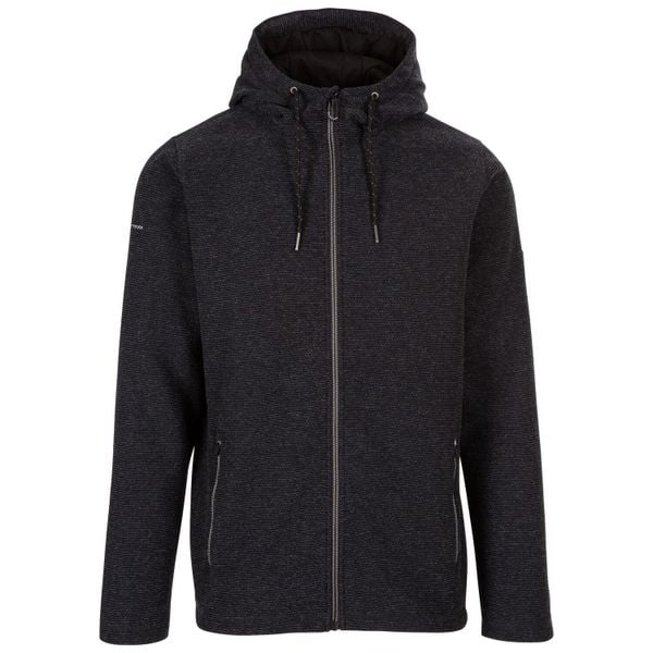 Bluza Polarowa Męska Sheelane Marl. Czarne bluzy męskie Trespass, na zimę, m, bez wzorów, z dzianiny, z kapturem. Za 331.99 zł.