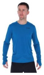 Bluza do biegania męska Inov-8 Performance Long Sleeve. Niebieskie bluzy męskie Inov-8, m, bez wzorów, z materiału, bez kaptura, do biegania. Za 152.79 zł.