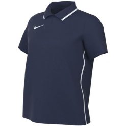 Koszulka damska Nike Dri-FIT Park 26 Polo. Niebieskie koszulki sportowe damskie Nike, bez wzorów, z poliesteru, bez kołnierzyka, bez ramiączek, do piłki nożnej, dri-fit (nike). Za 89.99 zł.