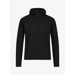 Bluza trekkingowa męska CMP Ventryx Jacket. Czarne bluzy sportowe męskie CMP, m, bez wzorów, bez kaptura, trekkingowe. Za 324.49 zł.