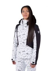 Kurtka Narciarska Rossignol damska W Saluver PR JKT biała. Białe kurtki snowboardowe damskie Rossignol, l, bez wzorów, z materiału, długie, z kapturem, narciarskie, primaloft. Za 1,319.00 zł.