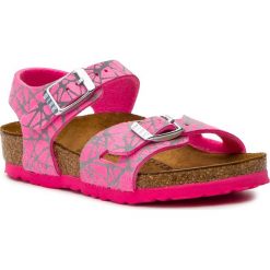 Sandały BIRKENSTOCK - Rio 1012631 Reflective Lines Pink. Sandały dziewczęce Birkenstock. W wyprzedaży za 179.00 zł.