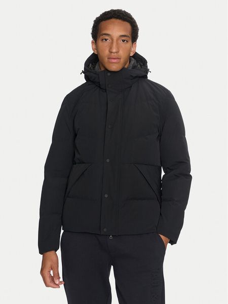 Paul&Shark Kurtka puchowa 14312007 Czarny Regular Fit. Czarne kurtki męskie PAUL&SHARK, m, bez wzorów, z puchu, bez kaptura. Za 2,549.00 zł.
