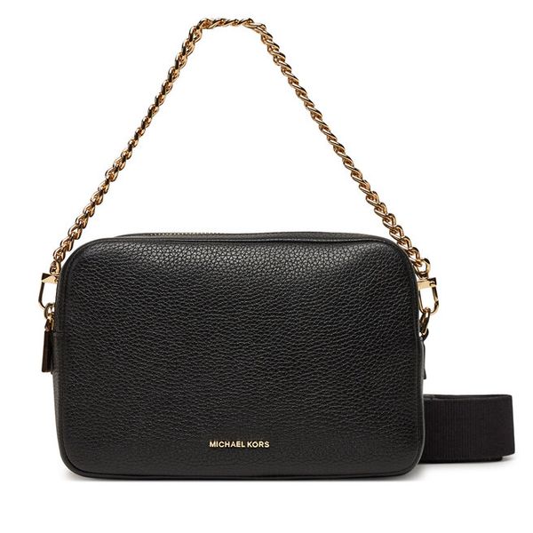 Torebka MICHAEL Michael Kors. Czarne listonoszki damskie MICHAEL Michael Kors, bez wzorów, bez dodatków. Za 672.99 zł.